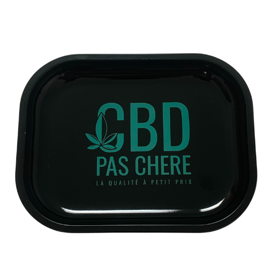 Bandeja negra CBDBARATO - Metalizado | CBD barato