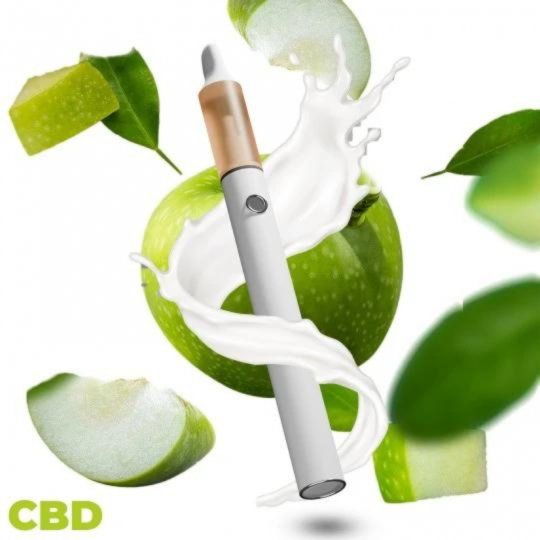 Vape Pen Manzana - 98% CBD (recargable) 1ML | CBD barato