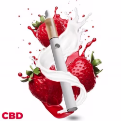 Vape Pen Fresa - 98% CBD (recargable) 1ML