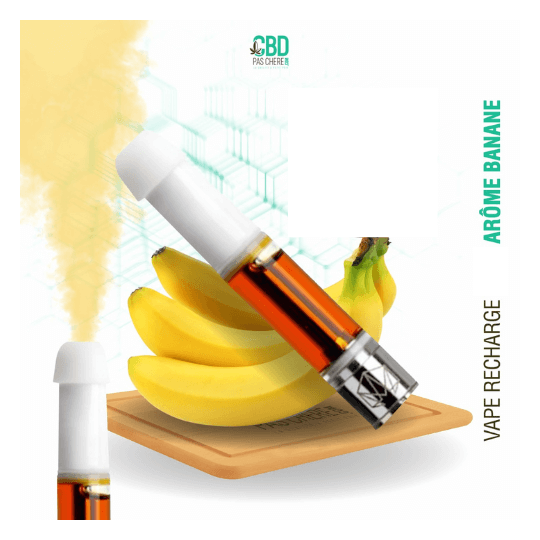 Vape Pen Cartucho Banana - 98% CBD (recargable) 1ML