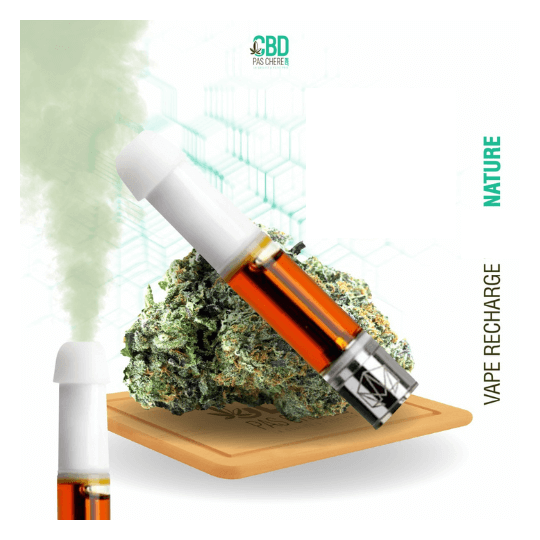 Vape Pen Cartucho Naturaleza - 98% CBD (recargable) 1ML