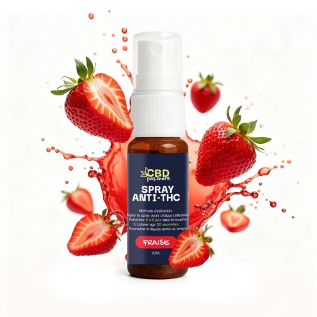 Spray Kleaner anti-THC Fresa | CBD barato