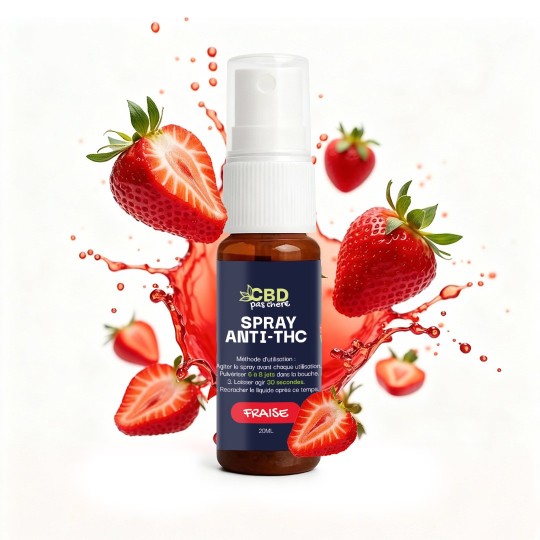 Spray Kleaner anti-THC Fresa | CBD barato